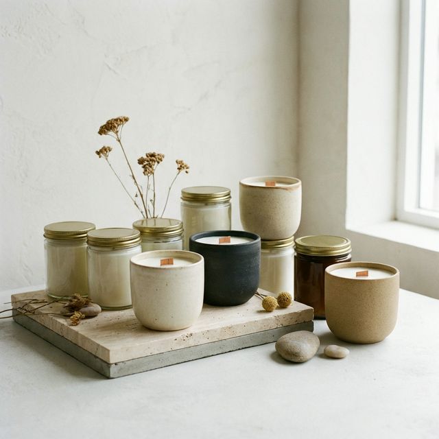 Jar & Ceramic Candles